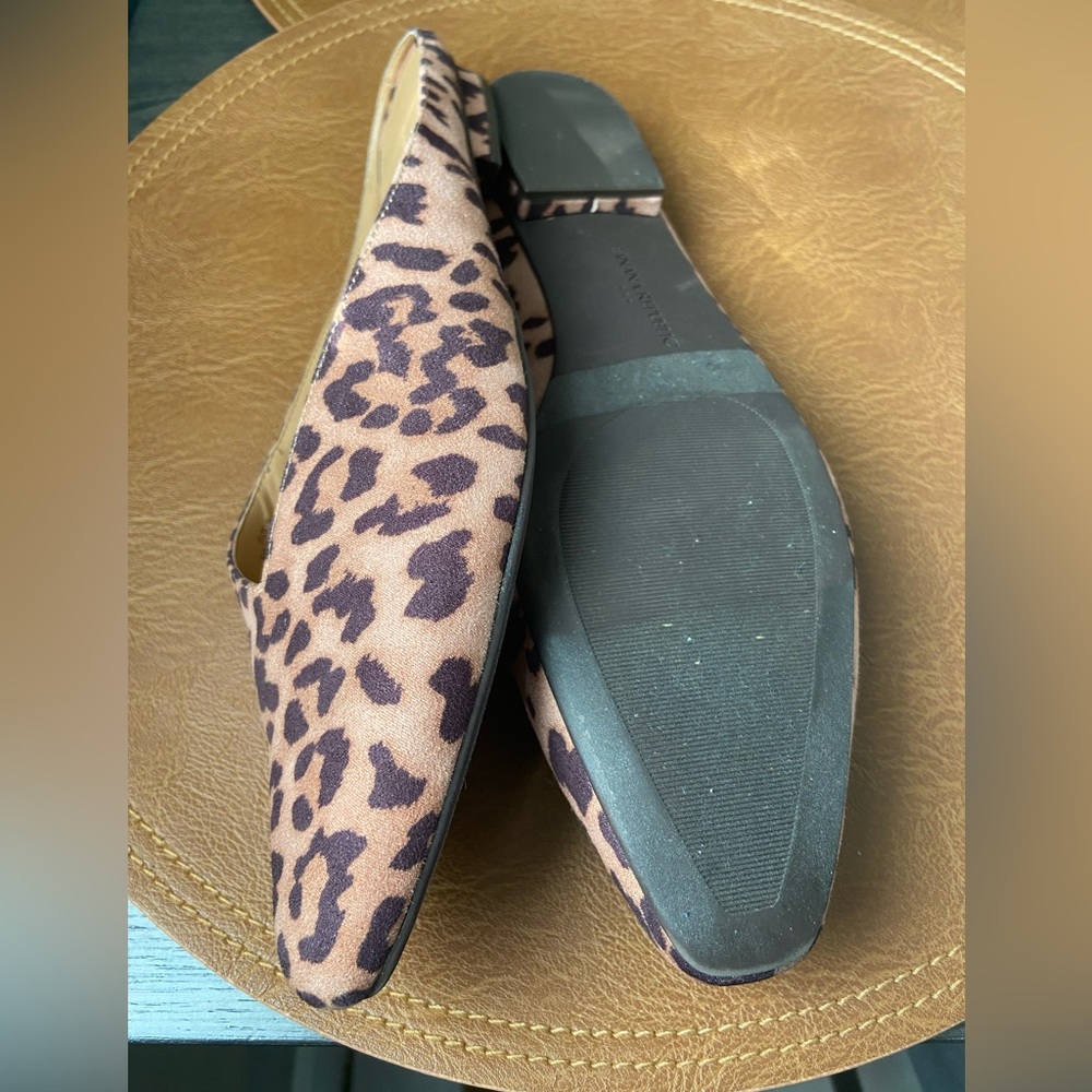 Banana Republic Cheetah Print Mule Slides Size 9 - Picture 5 of 7
